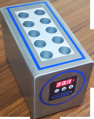 10-خاک ثابت درجه حرارت لوله آزمایش